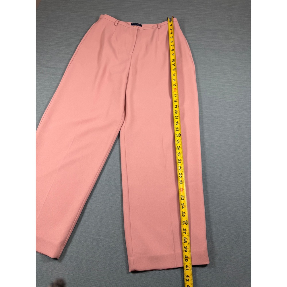 Karen‎ Scott Petites Pink Wide Leg Dress Pants High Rise Trousers Size 14P - Picture 6 of 10